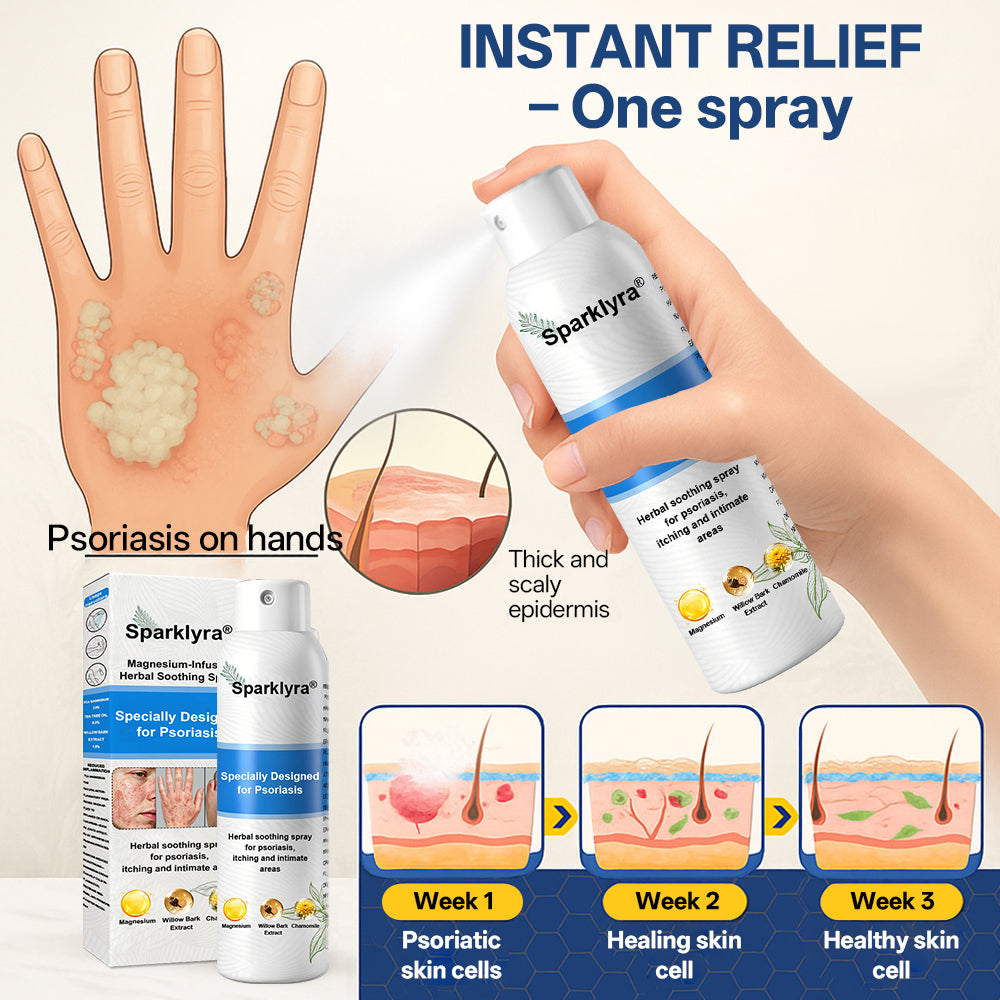 💥Official shop✅: Sparklyra® Herbal magnesium spray for psoriasis