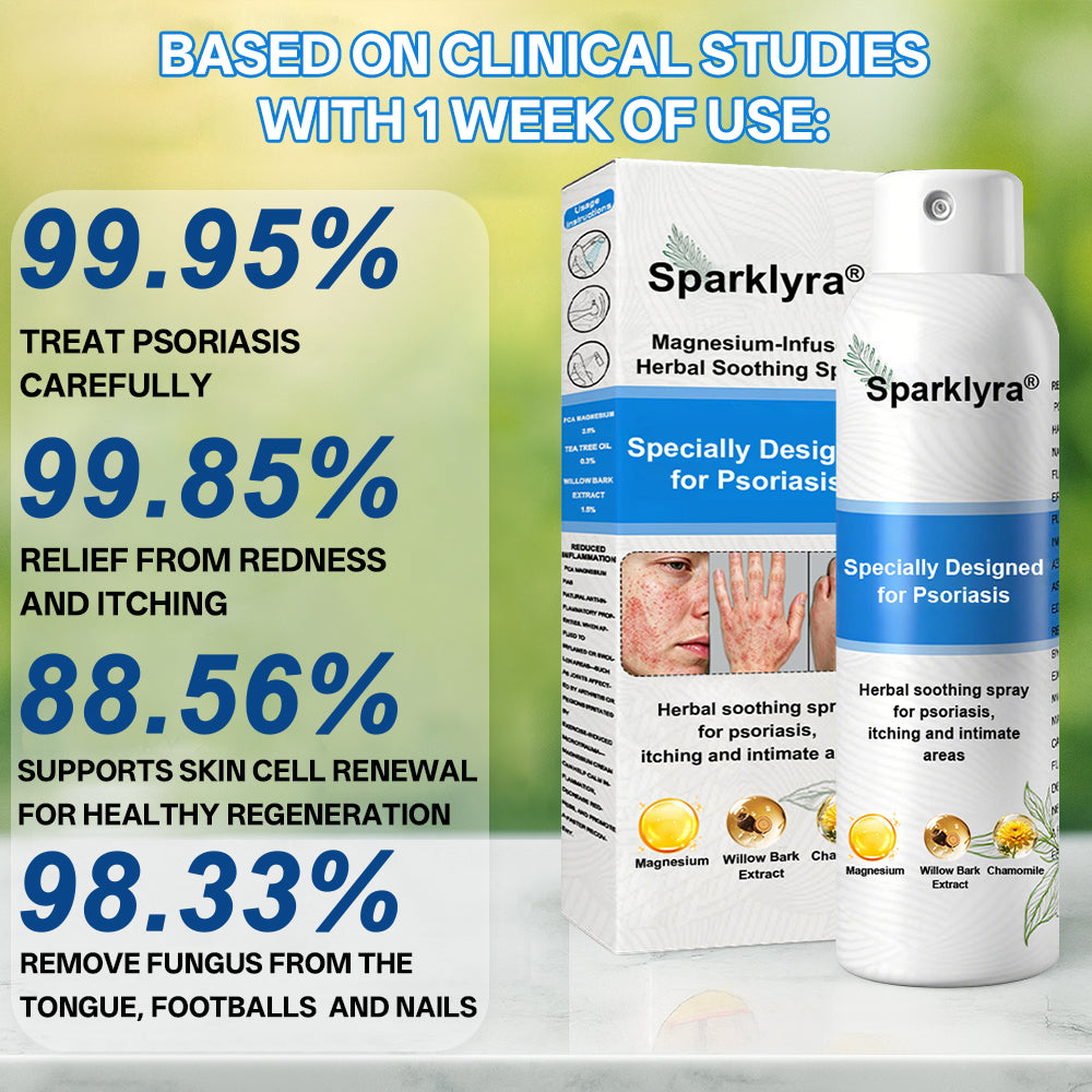 💥Official shop✅: Sparklyra® Herbal magnesium spray for psoriasis