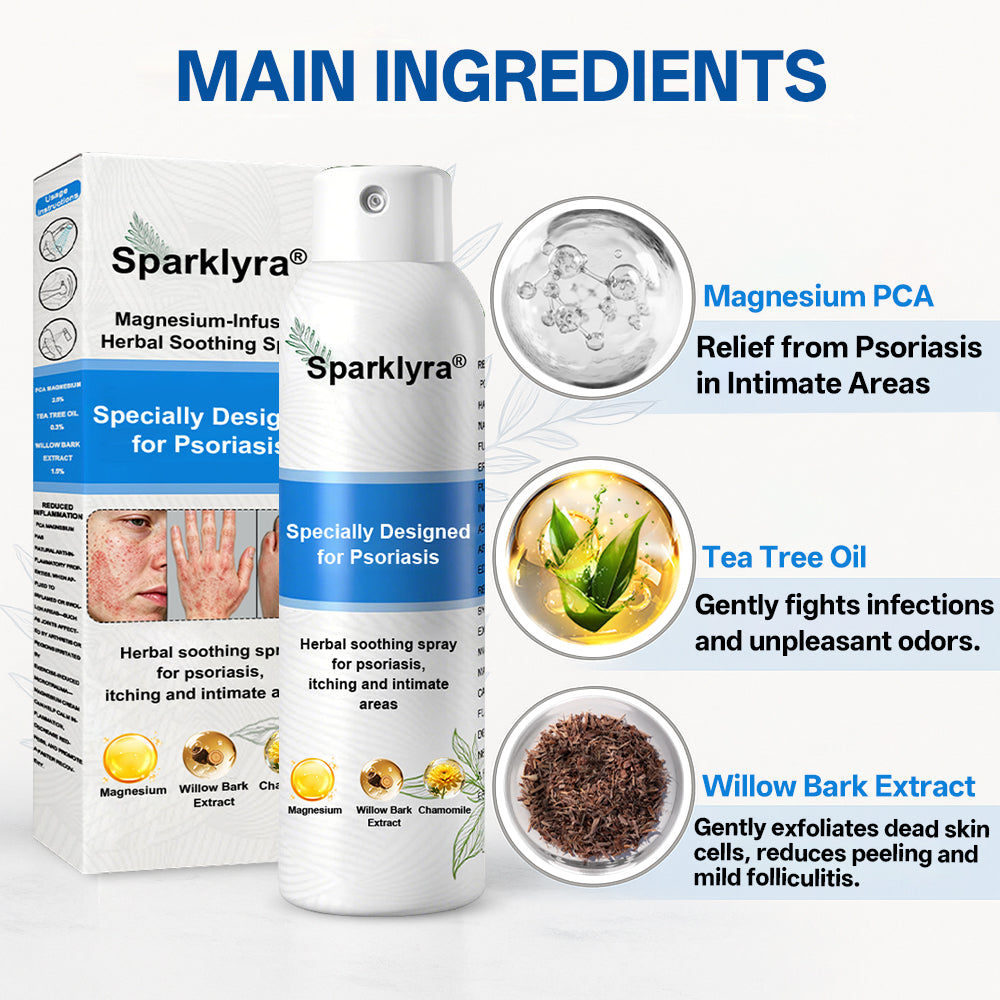 💥Official shop✅: Sparklyra® Herbal magnesium spray for psoriasis